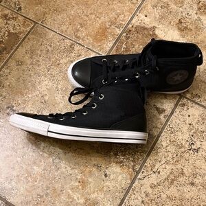 Converse Black Canvas High-Tops